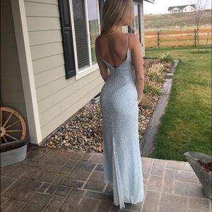 Sherri Hill Light Blue Prom Dress #50860